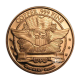 1 oz copper round Opening Day 2020, USA random year
