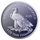1 oz (31.10 g) pièce de titane Statue of Liberty, USA 2027