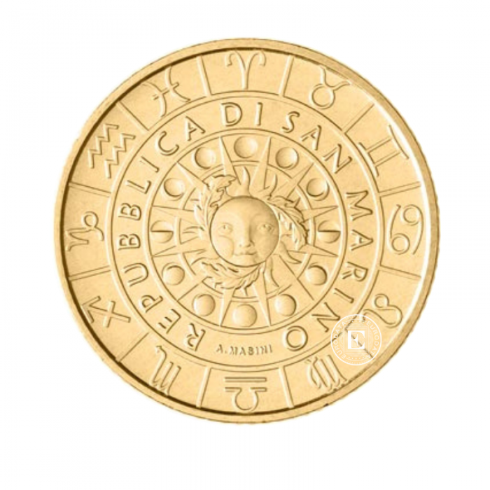 5 Eur moneta Zodiac - Libra, San Marino 2020