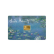 1/1000 oz aukso luitas - moneta Claude Monet Paintings - Water Lillies, Čadas
