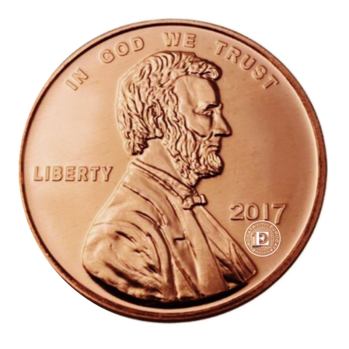 1 oz (31.10 g) varinė moneta Lincoln Head, JAV (atsitiktiniai metai) (round)