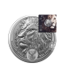 1 oz (31.10 g) pièce d'argent sur la carte Big Five – Lion, République d'Afrique du Sud 2019