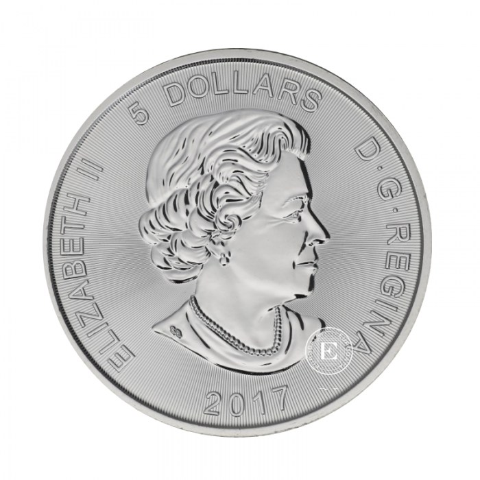 1 oz (31.10 g) srebrna moneta 150 Years of Traveler, Canada 2017