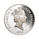 5 dollars (31.47 g) silver PROOF coin Winter olympic games, New Zealand 1994