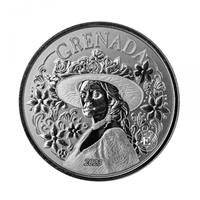 1 oz (31.10 g) silver coin EC8 Grenada – La Diablesse, Eastern Caribbean 2023