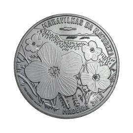 7.5 Eur Silbermünze Maravilhas da Natureza, Portugal 2017