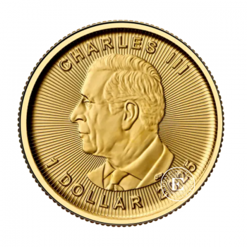 1/20 oz (1.55 g) gold coin Maple Leaf, Canada 2025