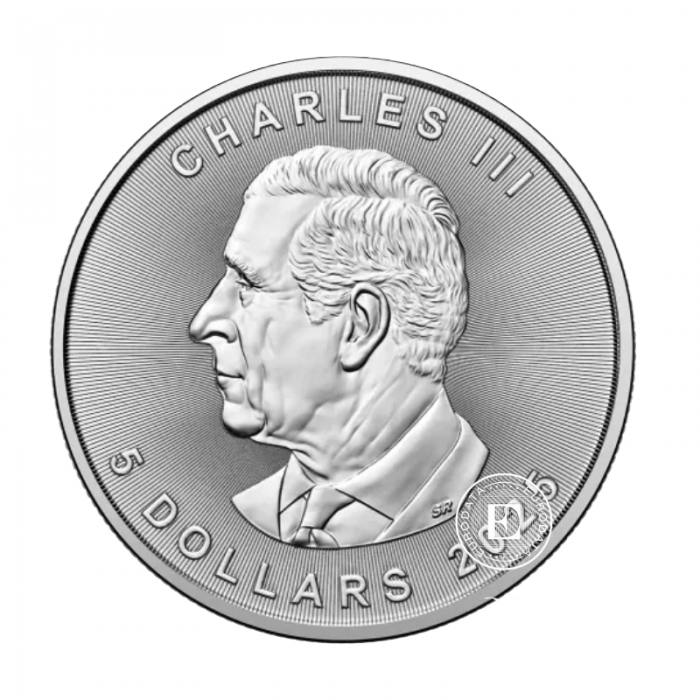 1 oz (31.10 g) silver coin Maple Leaf, Canada 2025