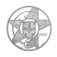 5 Eur moneta Modernizmas, Portugalija 2016