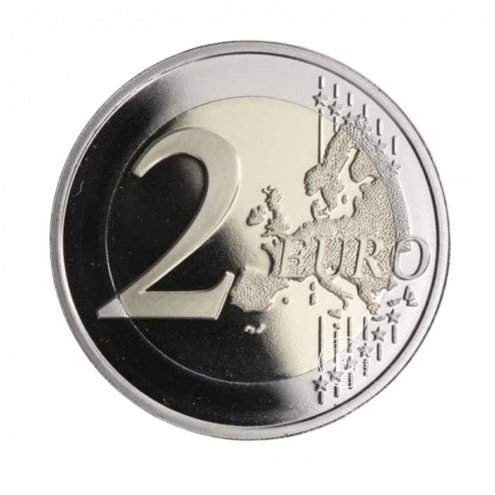 2 Eur PROOF moneta 500th anniversary of the Treaty of Burgos, Monako 2024 (z certyfikatem)