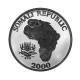 1 oz (31.10 g) srebrna moneta Monkey, Somalia 2000