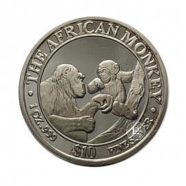 1 oz (31.10 g) silbermünze Monkey, Somalien 1999