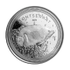 1 oz (31.10 g) silver coin Montserrat – Blue Girdled Angelfish, Eastern Caribbean 2021