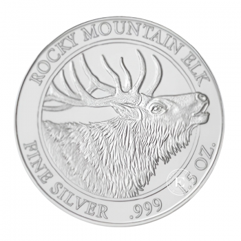 1.5 oz (46.65 g) silver coin North American Bald Eagle, Canada 2020
