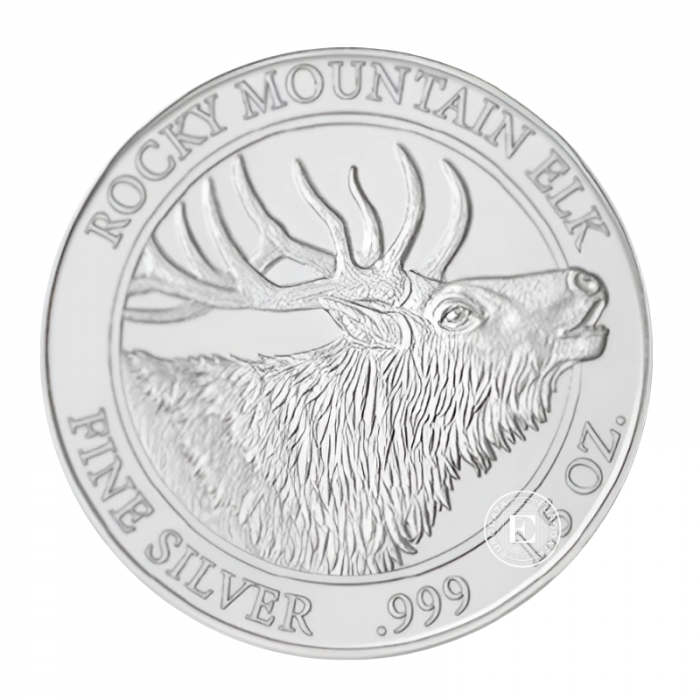 1.5 oz (46.65 g) pièce d'argent North American Bald Eagle, Canada 2020