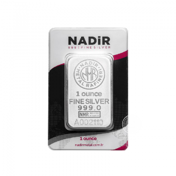 1 oz (31.10 g) silver bar NADiR 999.0