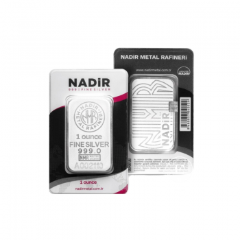1 oz (31.10 g) silver bar NADiR 999.0