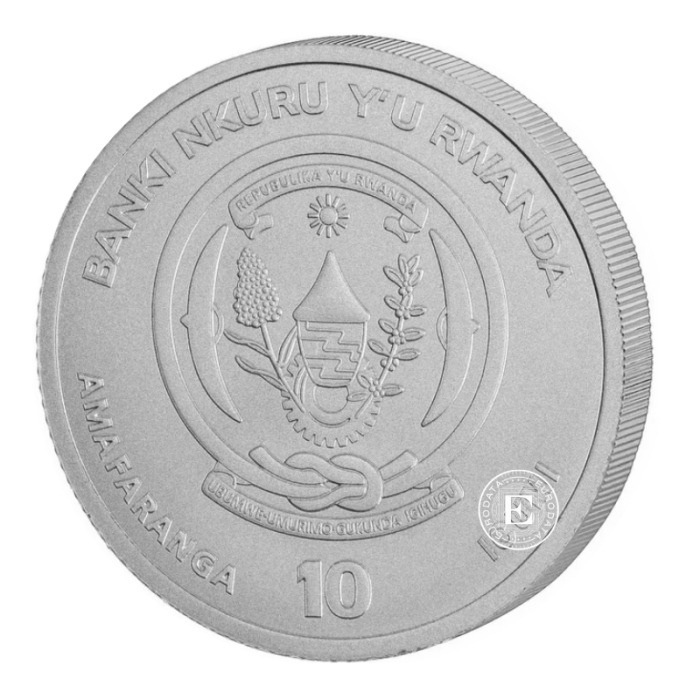 1/12 oz (2.59 g) sidabrinė moneta Nautical Ounce - Kruzenshtern, Ruanda 2026