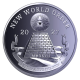 1 oz (31.10 g) pièce de titane New World Order, 2027