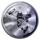 1 oz (31.10 g) pièce de titane New World Order, 2027