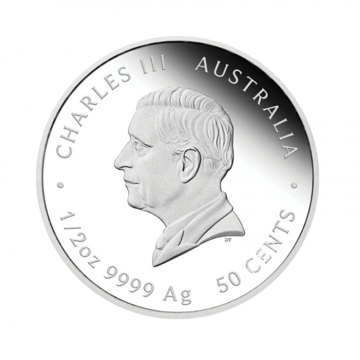 1/2 oz (15.55 g)  sidabrinė spalvota PROOF moneta Newborn, Australija 2026
