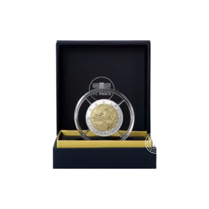 2 Eur PROOF moneta Olimpinės ir parolimpinės žaidynės Paryžiuje, Prancūzija 2024 (su sertifikatu)