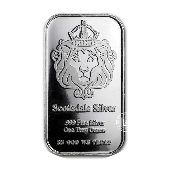 1 oz  (31.10 g) sidabro luitas The One, Scottdale 999