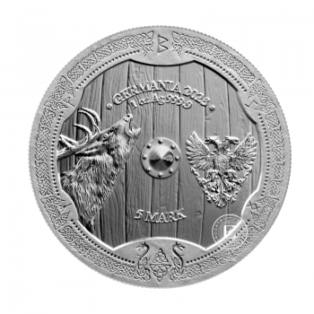 1 oz (31.10 g) sidabrinė moneta Valkyries - Ostara, Lenkija 2023