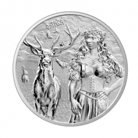 1 oz (31.10 g) sidabrinė moneta Valkyries - Ostara, Lenkija 2023