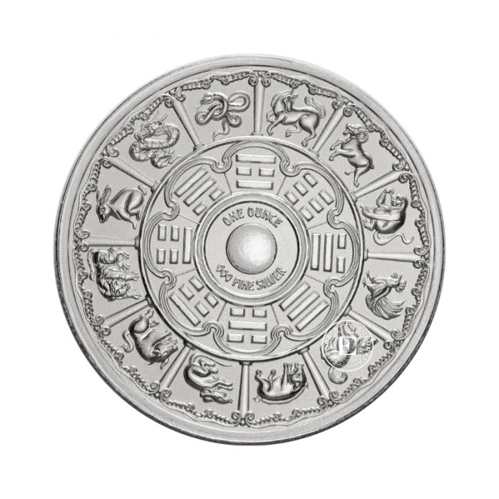 1 oz (31.10 g) silver coin Year of the horse, Switzerland 2026 (round)