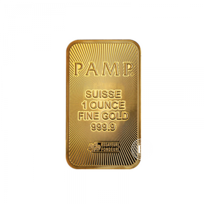 1 oz (31.10 g) Goldbarren, PAMP 999.9