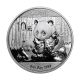1 oz (31.10 g) pièce  d'argent Panda, China 2012
