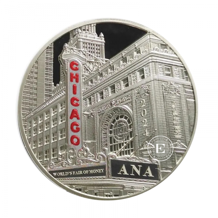 1 oz (31.10 g) pièce argent  PROOF Panda - ANA, Chine 2024