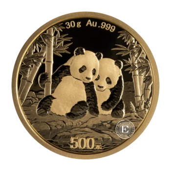 30 g gold coin Panda, China 2026