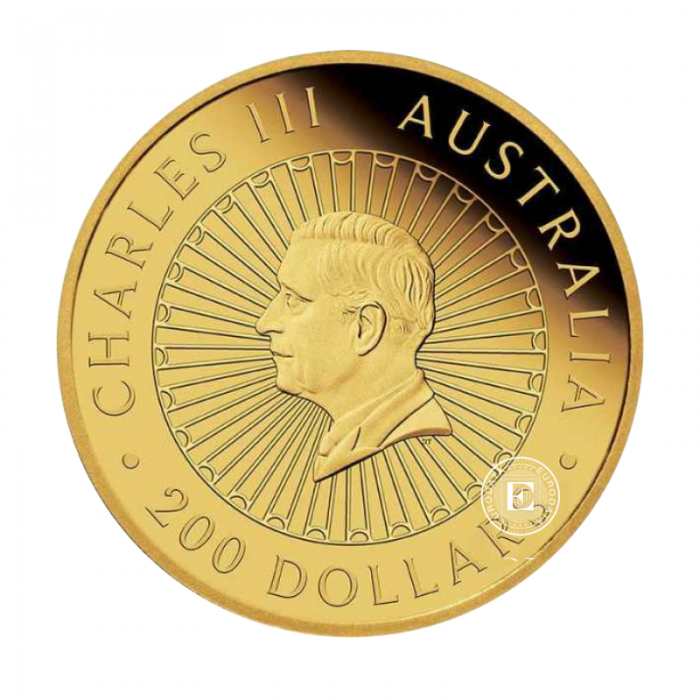 2 oz (62.20 g) gold PROOF coin Great Southern Land Pearl, Australia 2024 (with certificate)