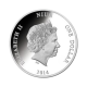 1 dolar (25 g) silbermünze farbig  Peter Lalor, Niue 2014