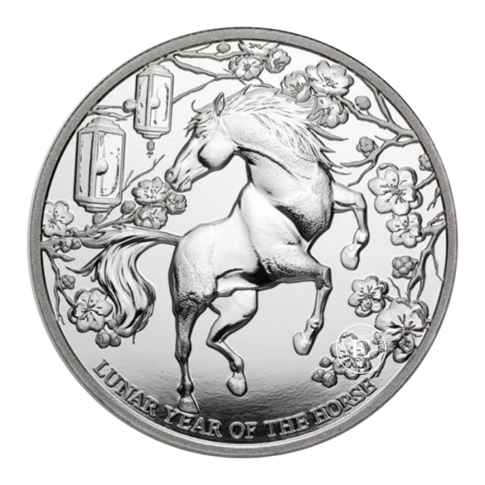1 oz (31.10 g) Silbermünze Horse, Pitcairninseln 2026