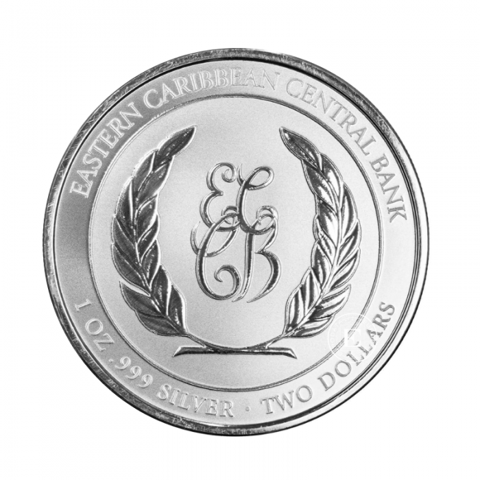 1 oz (31.10 g)  Silbermünze EC8 Anguilla – Barbuda - Rum Runner - Ostopus, Östliche Karibik 2024