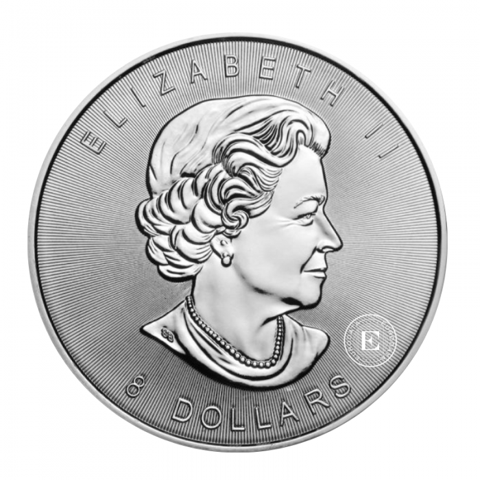 1.5 oz (46.65 g) silbermünze Snow falcon, Kanada 2016