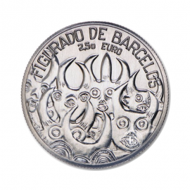 2.5 Eur pièce Barcelos Ceramic, Portugal 2016