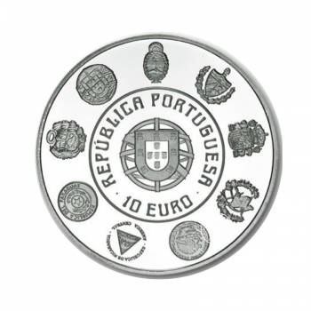 10 Eur pièce 20th anniversary of the Ibero-American series, Portugal 2012