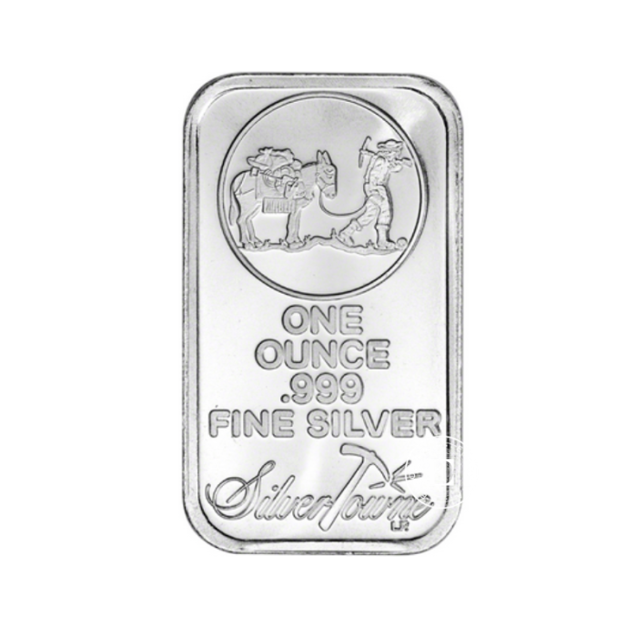 1 oz (31.10 g)  Silberbarren Prospector, USA 999