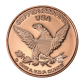 1 oz (31.10 g) varinė moneta Pteranodon, JAV (atsitiktiniai metai)