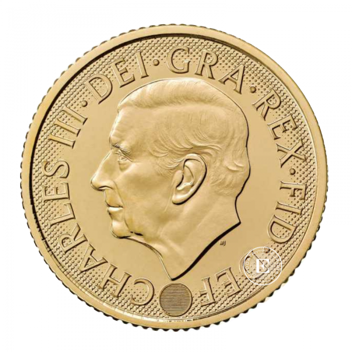 3.66 g pusė sovereno Karalius Charlesas III, Didžioji Britanija 2026