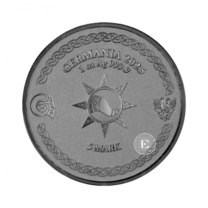 1 oz (31.10 g) pièce Ragnarok - Heimdall, Pologne 2025