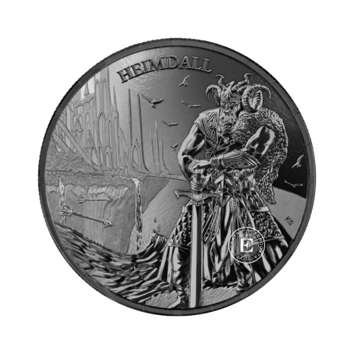1 oz (31.10 g) pièce Ragnarok - Heimdall, Pologne 2025