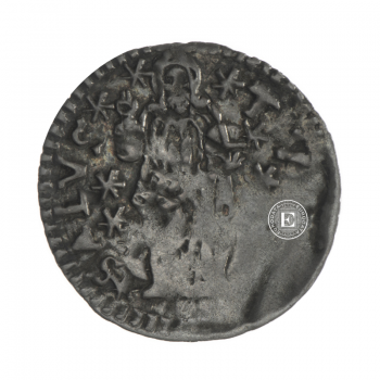 0.39 g moneta Grosseto, Ragūzos Respublika 1600 (metai apytikslūs)