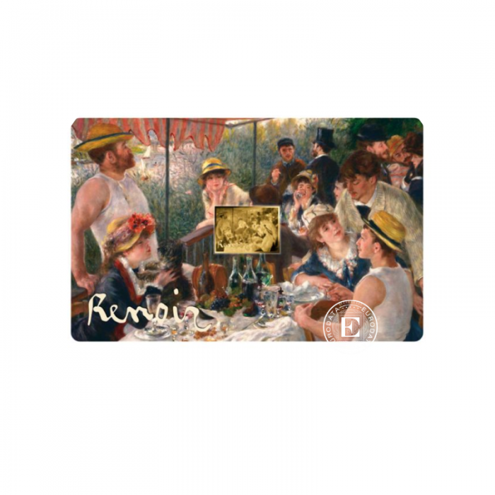 1/1000 oz lingot d'or Pierre-Auguste Renoir Paintings – Portrait of Adele Bloch-Bauer I, Tchad