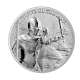 1 oz (31.10 g) sidabrinė moneta Praeities riteriai, Malta 2021