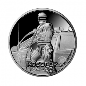 1 oz (31.10 g) silbermünze Robocop, Fiji 2024